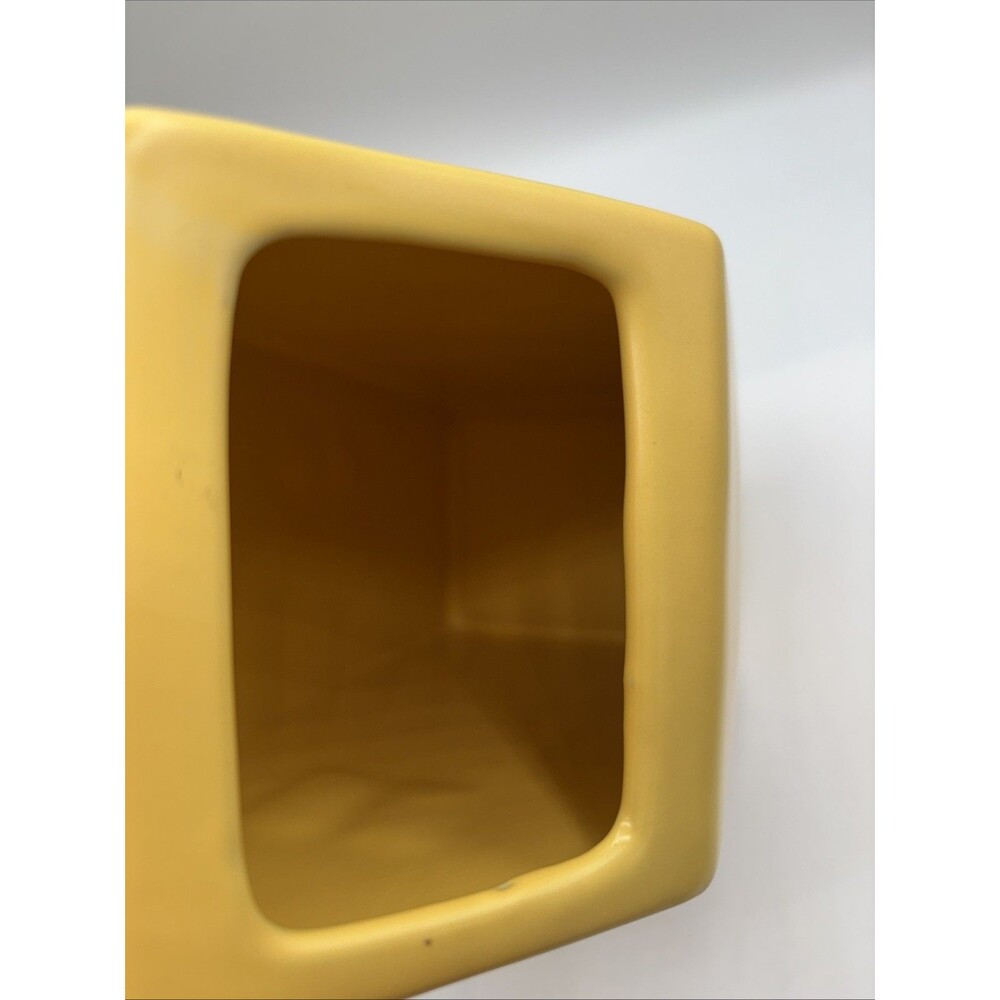 Rae Dunn By Magenta Yellow BLESSED House 9.25" Ceramic Utensil Holder Preowned - Picture 9 of 10